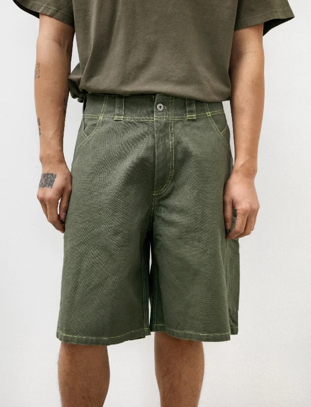 Welder Short Moss Wash