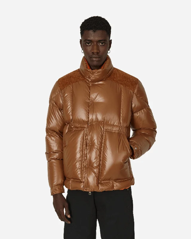 Ain Short Down Jacket Brown