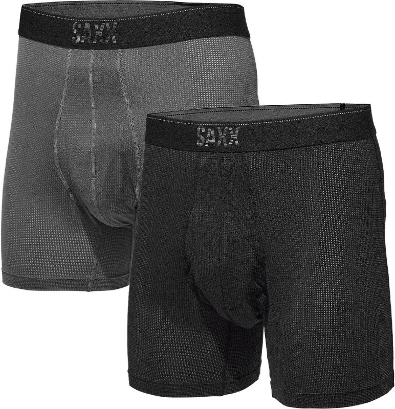 Quest Boxer Brief Fly 2 Pack - Men's|-|Quest Platinum Ensemble de 2 - Homme