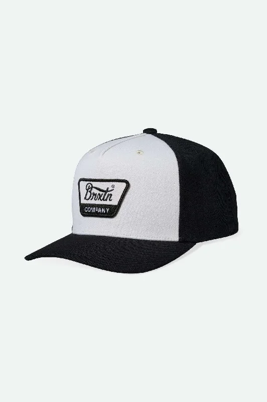 Linwood Netplus Snapback - Black/White/Black