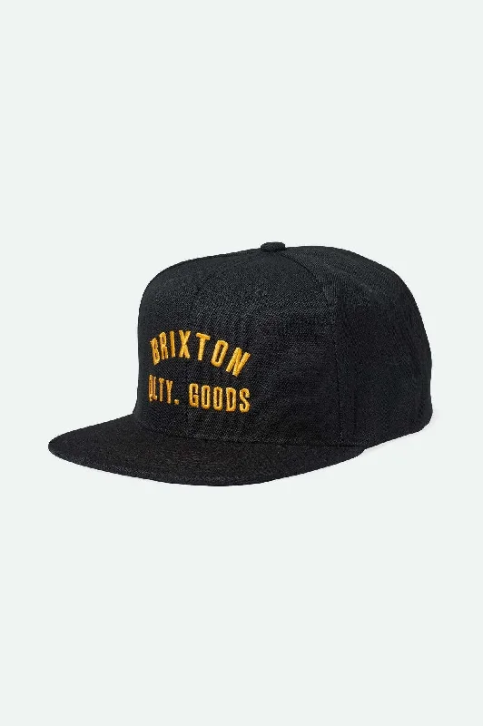 Woodburn Netplus Snapback - Black